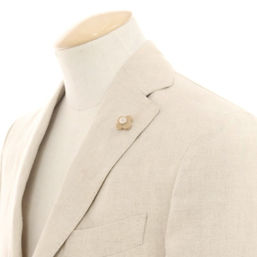 LARDINI - 【中古】ラルディーニ LARDINI リネン 3つボタン LARDINI - 【中古】ラルディーニ LARDINI リネン 3つボタン