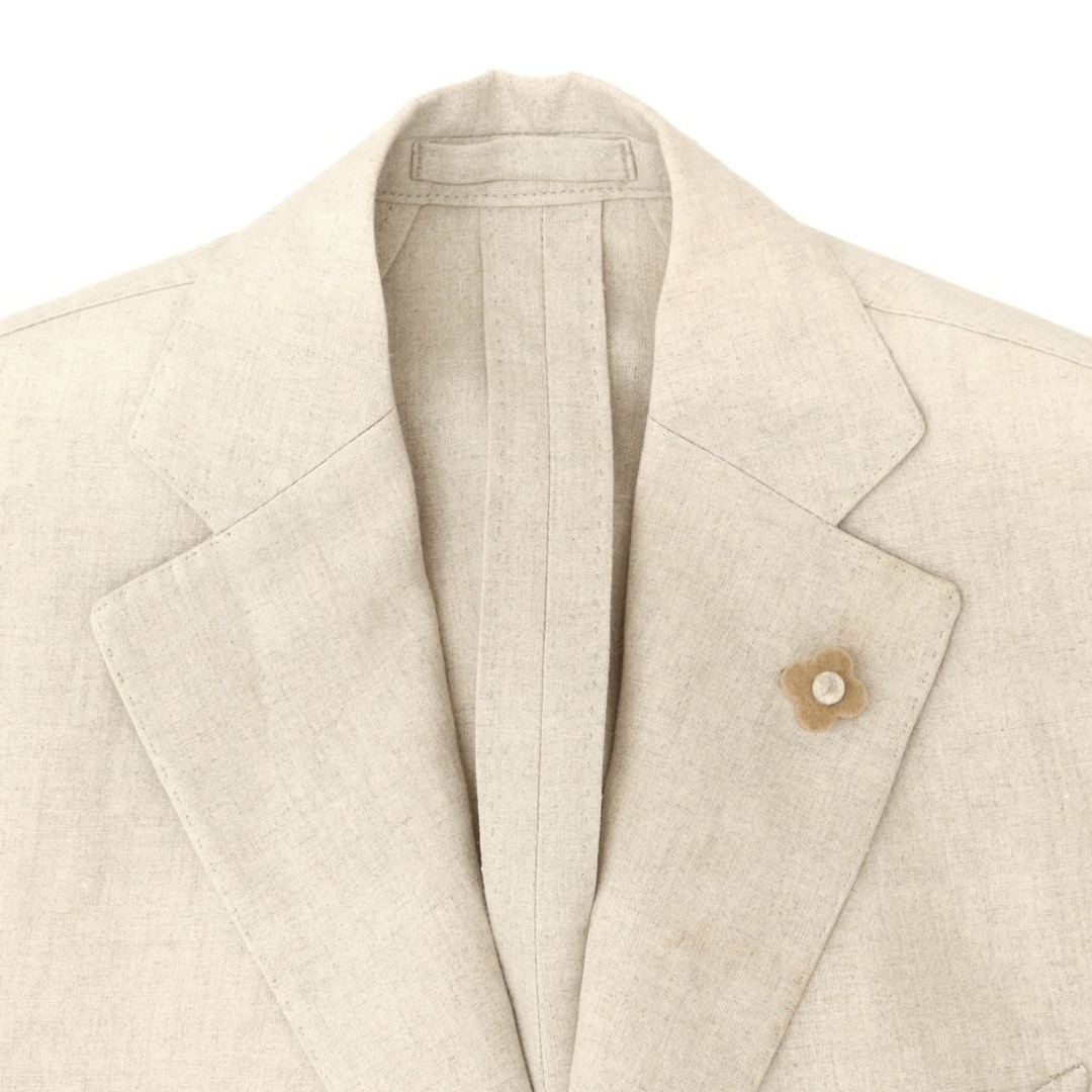 LARDINI - 【中古】ラルディーニ LARDINI リネン 3つボタン LARDINI - 【中古】ラルディーニ LARDINI リネン 3つボタン