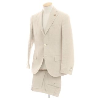 LARDINI - 【中古】ラルディーニ LARDINI リネン 3つボタン LARDINI - 【中古】ラルディーニ LARDINI リネン 3つボタン