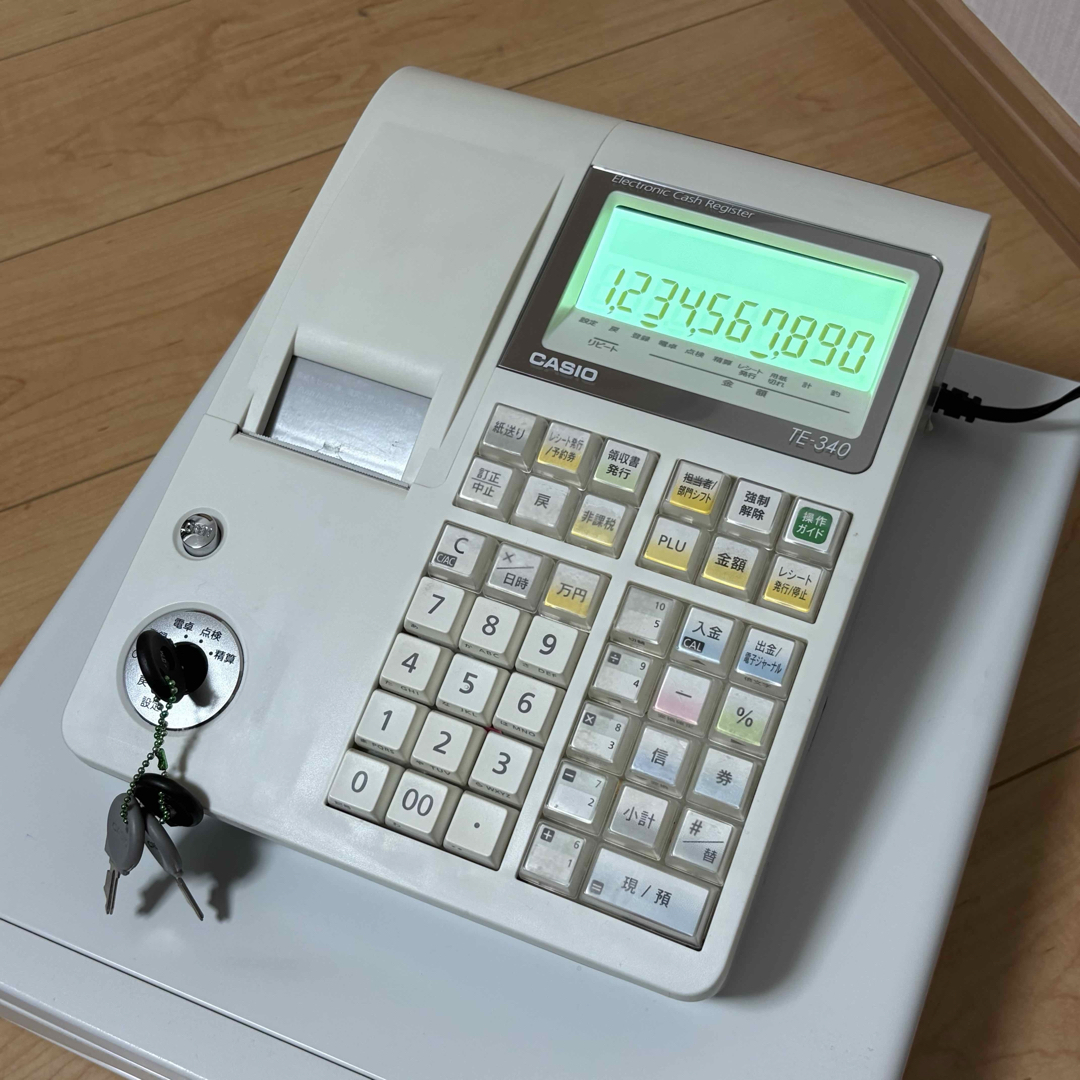 CASIO - CASIO カシオ レジスター TE-340/NL-300 インボイス対応 CASIO - CASIO カシオ レジスター TE-340/NL-300 インボイス対応