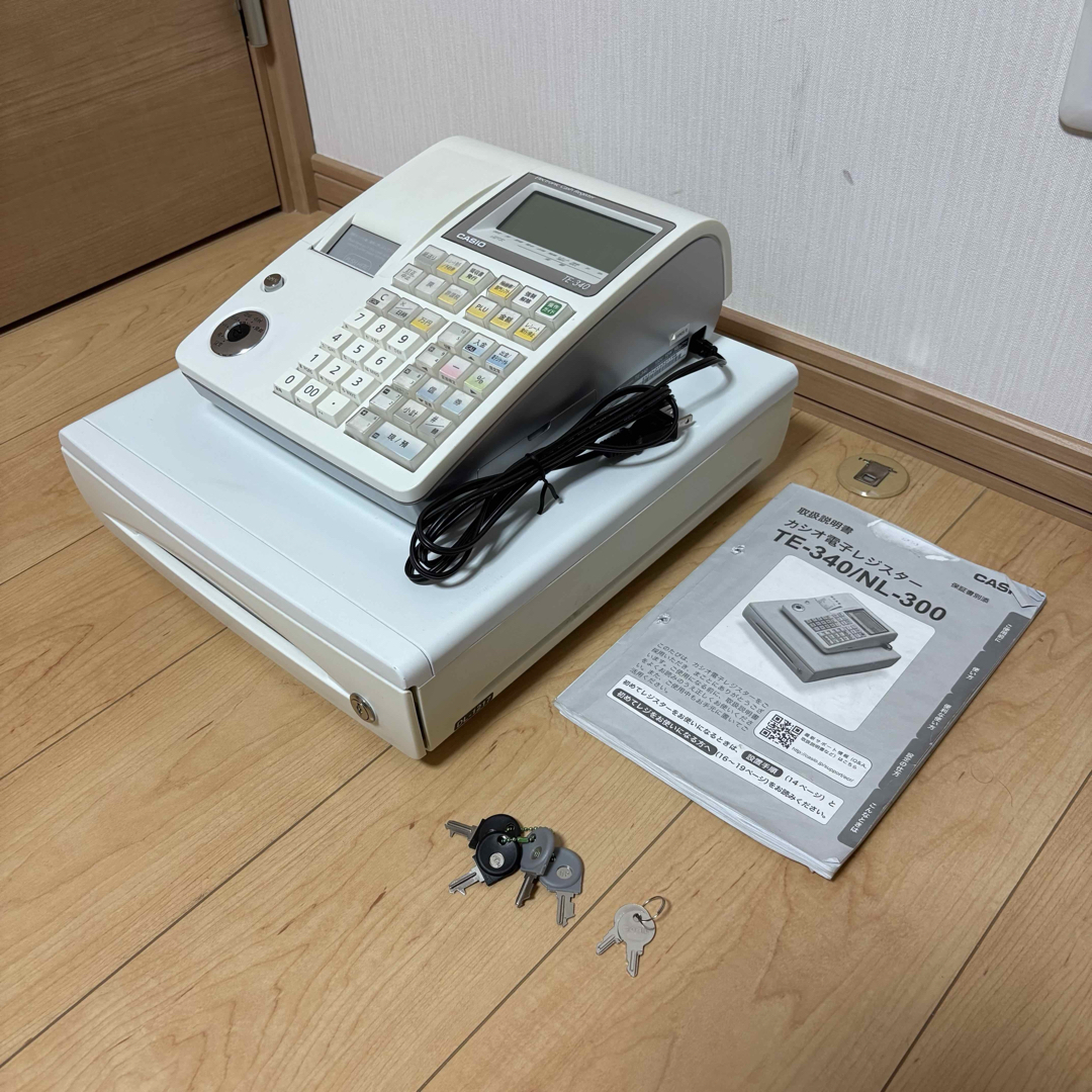 CASIO - CASIO カシオ レジスター TE-340/NL-300 インボイス対応 CASIO - CASIO カシオ レジスター TE-340/NL-300 インボイス対応