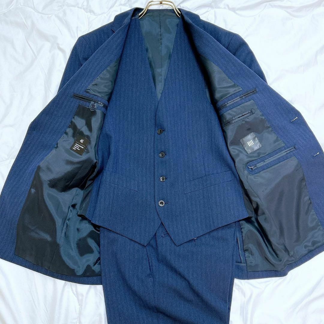 未使用級 SUIT SELECT スーツセレクト 3P スーツセットアップの 未使用級 SUIT SELECT スーツセレクト 3P スーツセットアップの