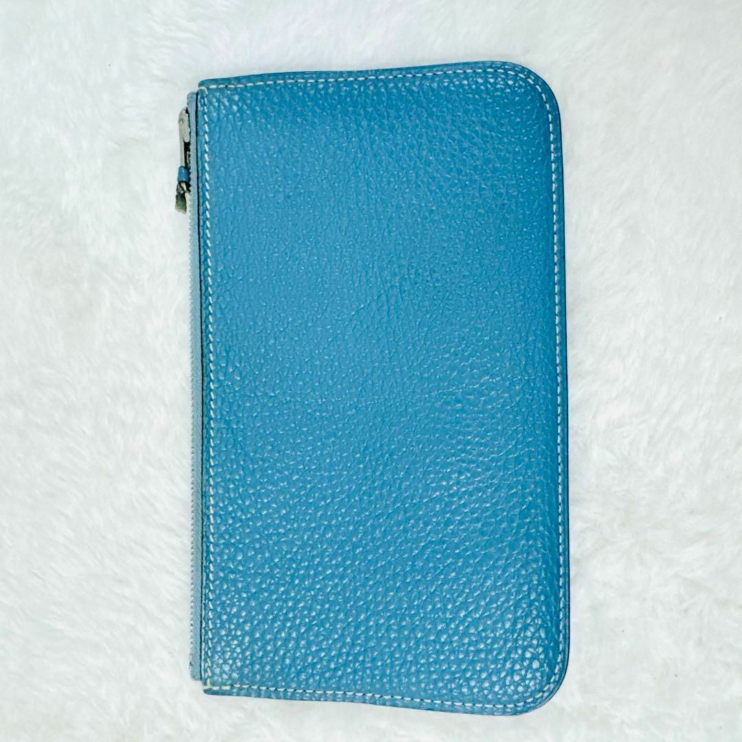 HERMES - HERMES エルメス ドゴン デュオ ポーチ付 長財布 HERMES - HERMES エルメス ドゴン デュオ ポーチ付 長財布