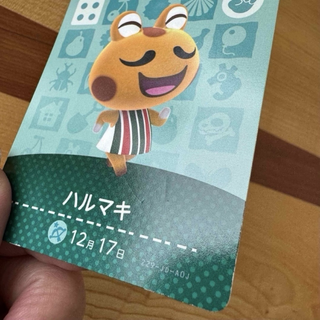 Nintendo Switch(ニンテンドースイッチ)のamiibo アミーボカード　ハルマキ　① エンタメ/ホビーのトレーディングカード(その他)の商品写真