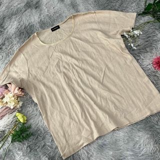 【H.PORT】カットソー　Tシャツ　コットン(Tシャツ(半袖/袖なし))
