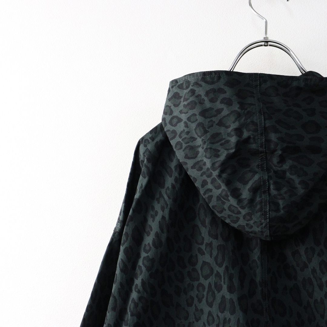 定価17600円 イチ ICHI Leopard Hood Jacket レオパードフード 定価17600円 イチ ICHI Leopard Hood Jacket レオパードフード