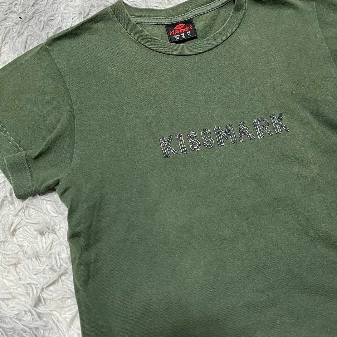 kissmark(キスマーク)の【KISS MARK】カットソー　Tシャツ　(M) レディースのトップス(Tシャツ(半袖/袖なし))の商品写真