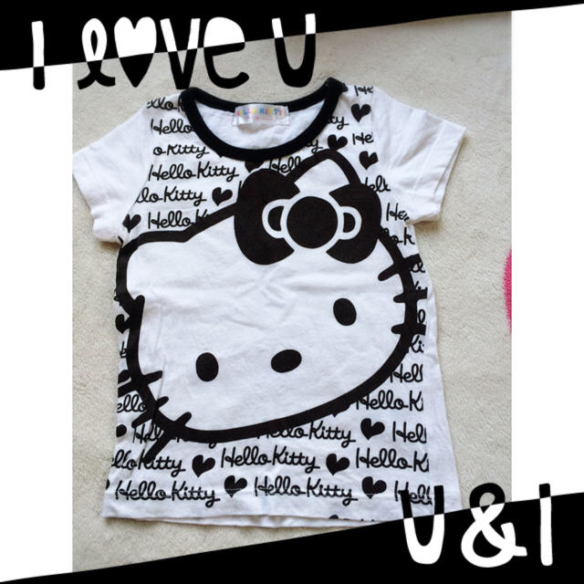 サンリオ(サンリオ)のキティー❤️Tシャツ90センチ✨ キッズ/ベビー/マタニティのキッズ服女の子用(90cm~)(Tシャツ/カットソー)の商品写真