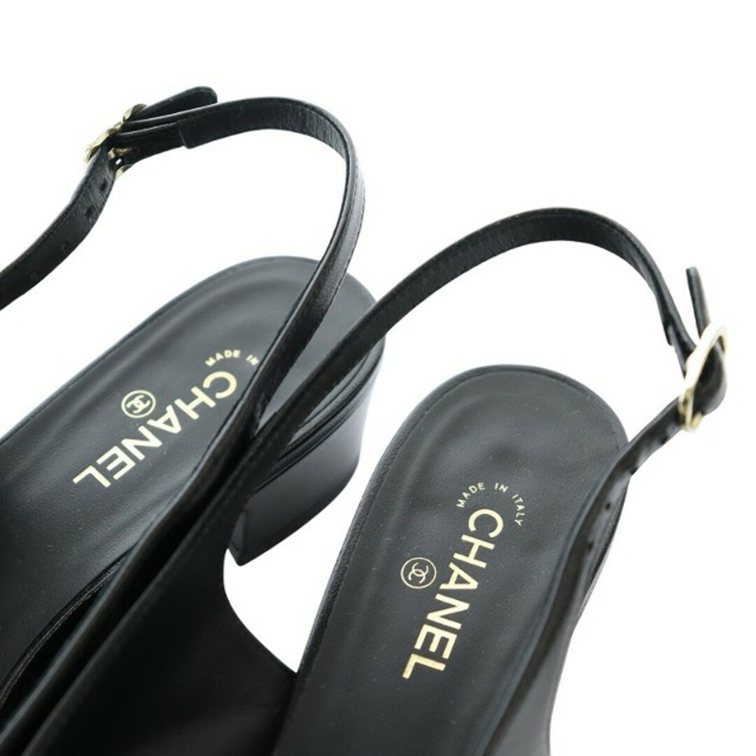 CHANEL - シャネル 25SS スリングバックシューズ パンプス 36.5 CHANEL - シャネル 25SS スリングバックシューズ パンプス 36.5