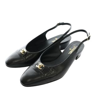 CHANEL - シャネル 25SS スリングバックシューズ パンプス 36.5 CHANEL - シャネル 25SS スリングバックシューズ パンプス 36.5