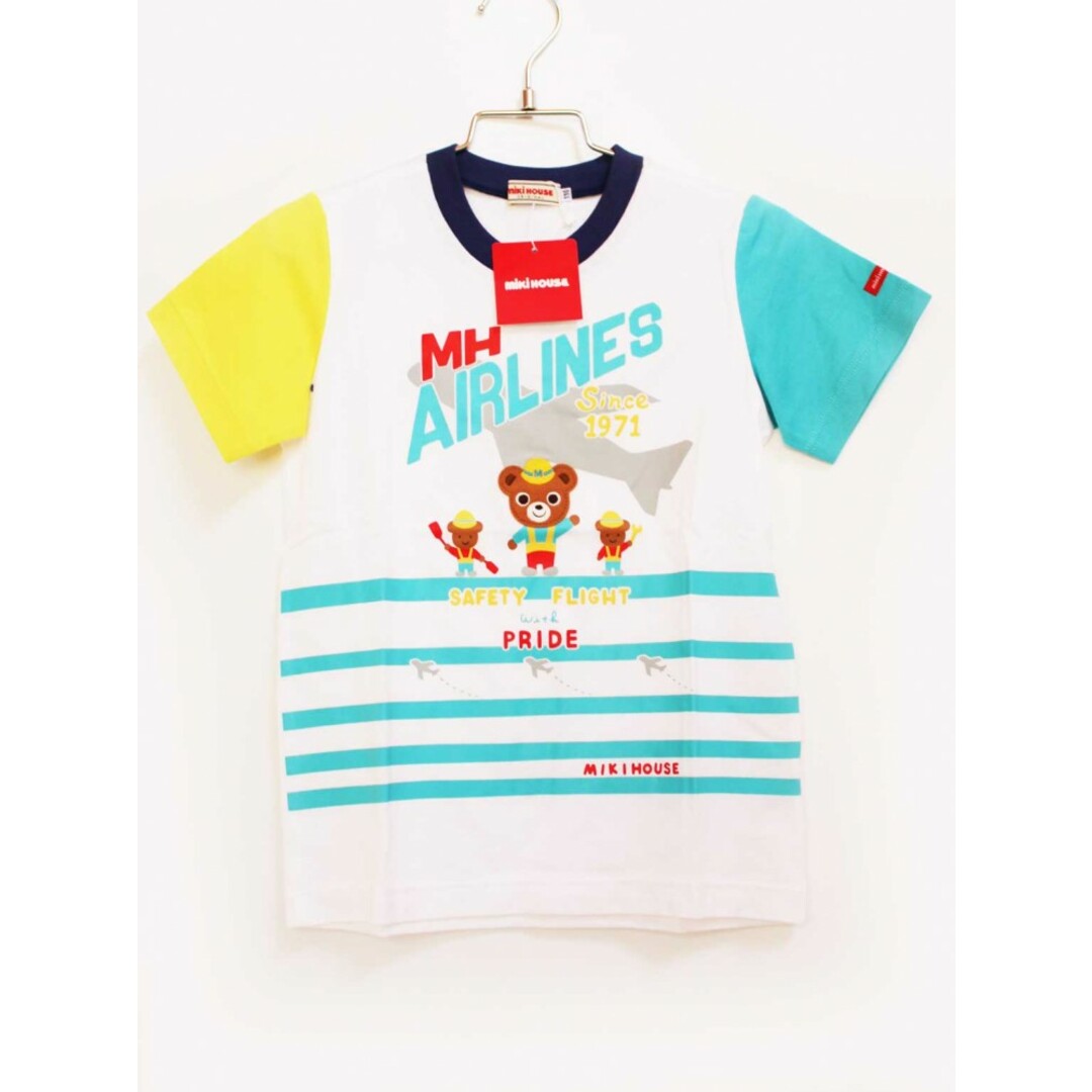 mikihouse - ミキハウス 半袖Tシャツ 110cm キッズ 男児 白 mikihouse - ミキハウス 半袖Tシャツ 110cm キッズ 男児 白