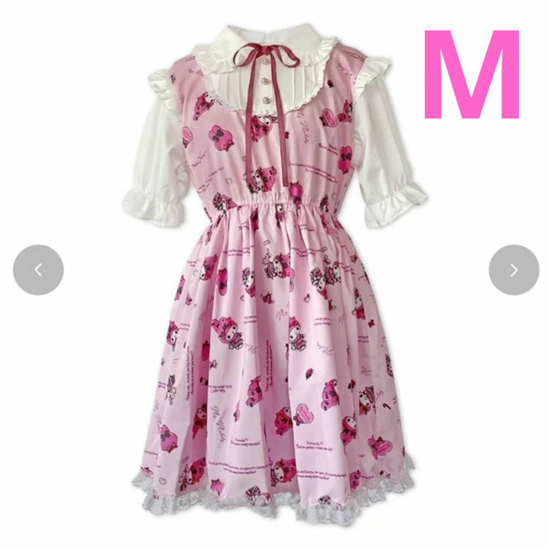Avail - Mサイズ マイメロ ワンピース アベイル サンリオ ピンク Avail - Mサイズ マイメロ ワンピース アベイル サンリオ ピンク