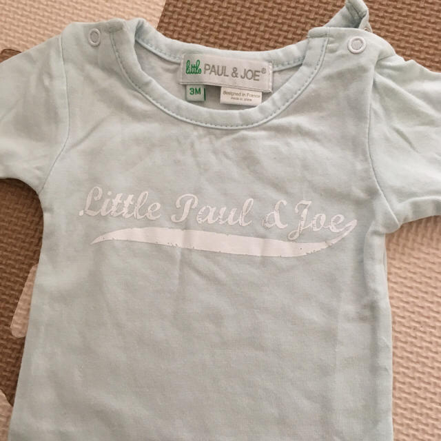 PAUL & JOE(ポールアンドジョー)の◎美品◎little PAUL & JOE ベビーロンパース 2枚組 キッズ/ベビー/マタニティのベビー服(~85cm)(ロンパース)の商品写真