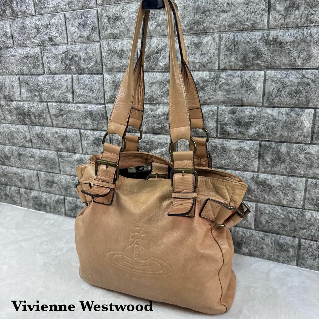 Vivienne Westwood - Vivienne Westwood オーブ ロゴ 型押し Vivienne Westwood - Vivienne Westwood オーブ ロゴ 型押し