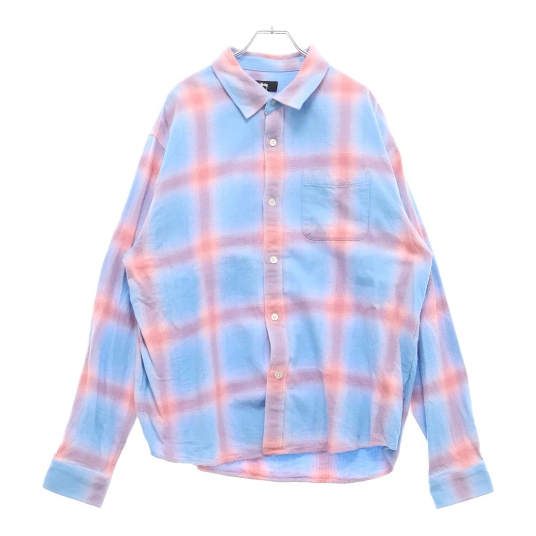STUSSY - STUSSY ステューシー HELLSHIRE PLAID SHIRT STUSSY - STUSSY ステューシー HELLSHIRE PLAID SHIRT