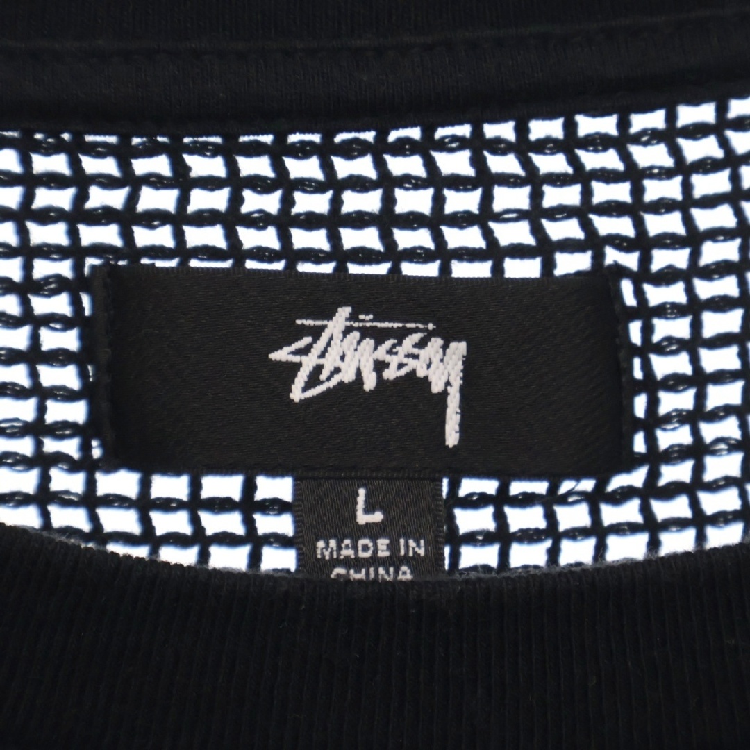 STUSSY - STUSSY ステューシー 22SS Cotton Mesh L/S Tee STUSSY - STUSSY ステューシー 22SS Cotton Mesh L/S Tee
