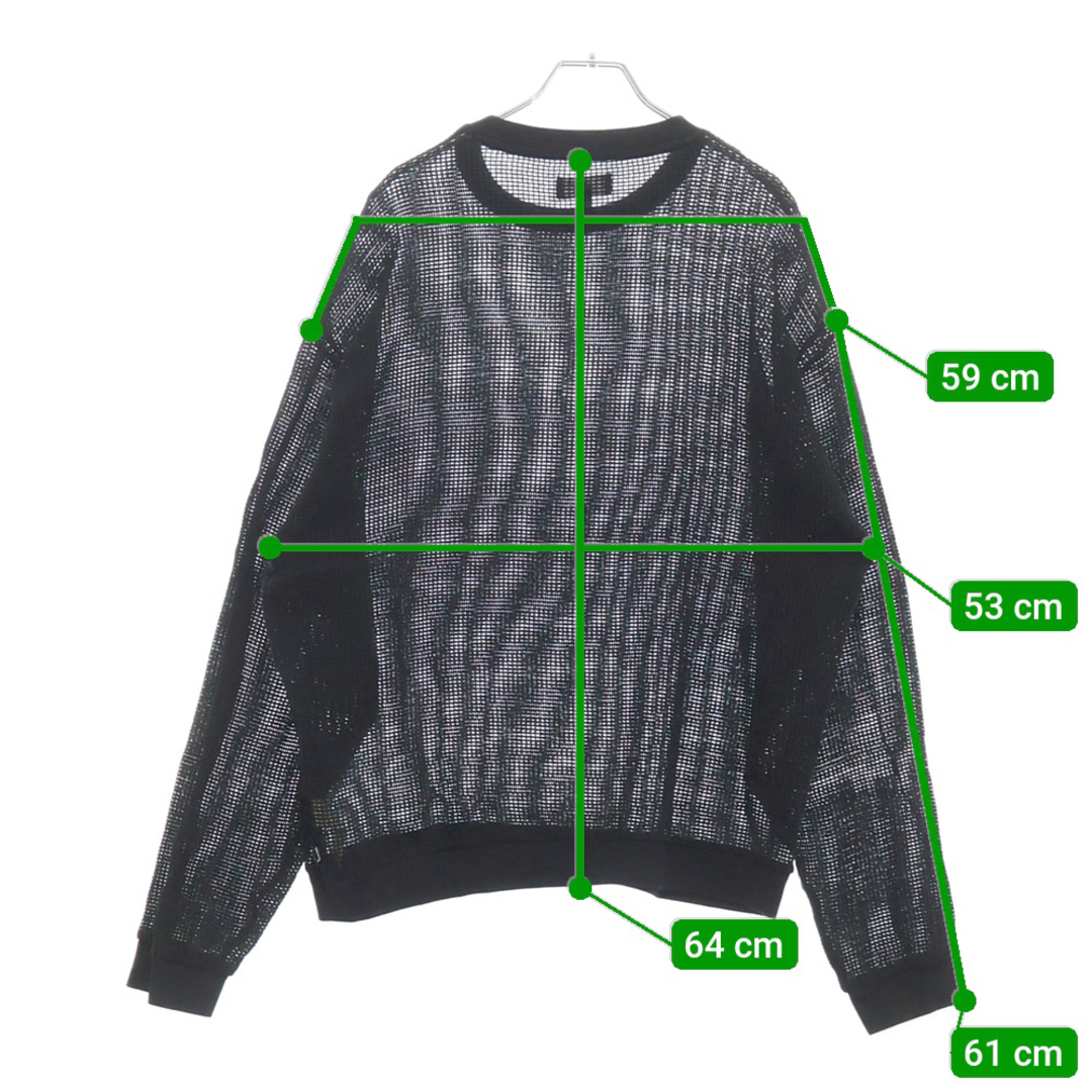 STUSSY - STUSSY ステューシー 22SS Cotton Mesh L/S Tee STUSSY - STUSSY ステューシー 22SS Cotton Mesh L/S Tee