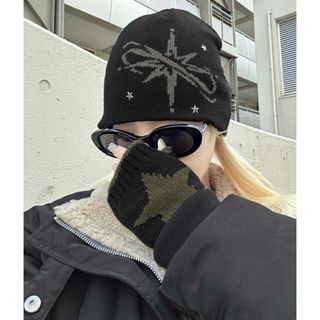 Matin kim マーティンキム ビーニー ホワイトの通販 by Matin kim マーティンキム ビーニー ホワイトの通販 by