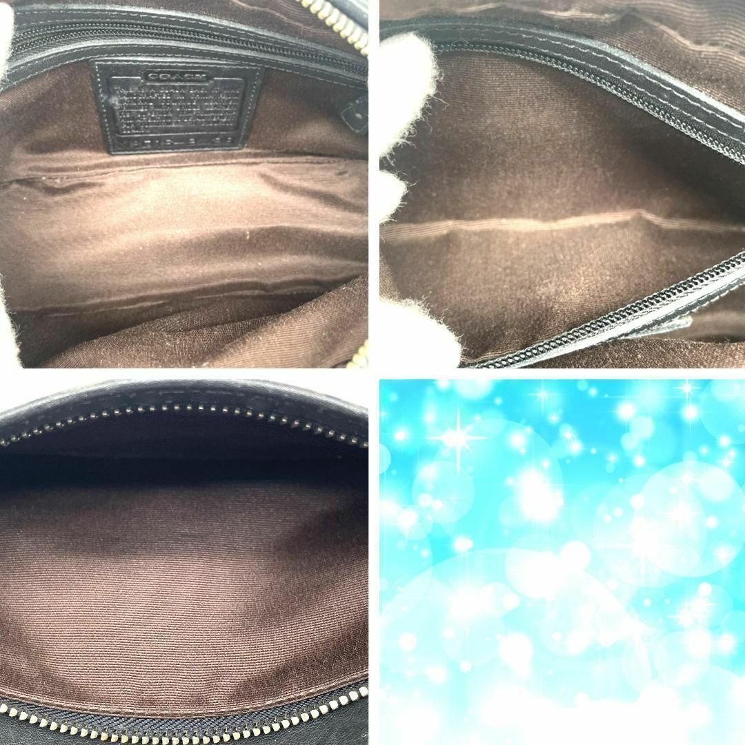 COACH - 【人気】オールド コーチ レザー ショルダーバッグ COACH - 【人気】オールド コーチ レザー ショルダーバッグ