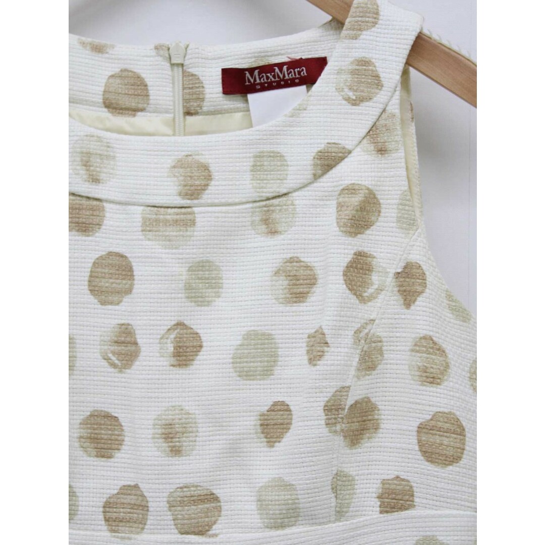 Max Mara - マックスマーラステュディオ ドット柄ノースリーブ Max Mara - マックスマーラステュディオ ドット柄ノースリーブ