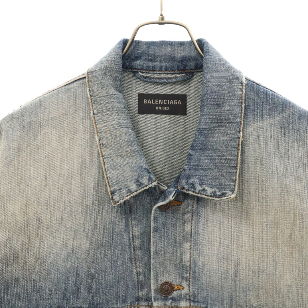 BALENCIAGA - BALENCIAGA バレンシアガ Y2K袖トライバルデニム BALENCIAGA - BALENCIAGA バレンシアガ Y2K袖トライバルデニム
