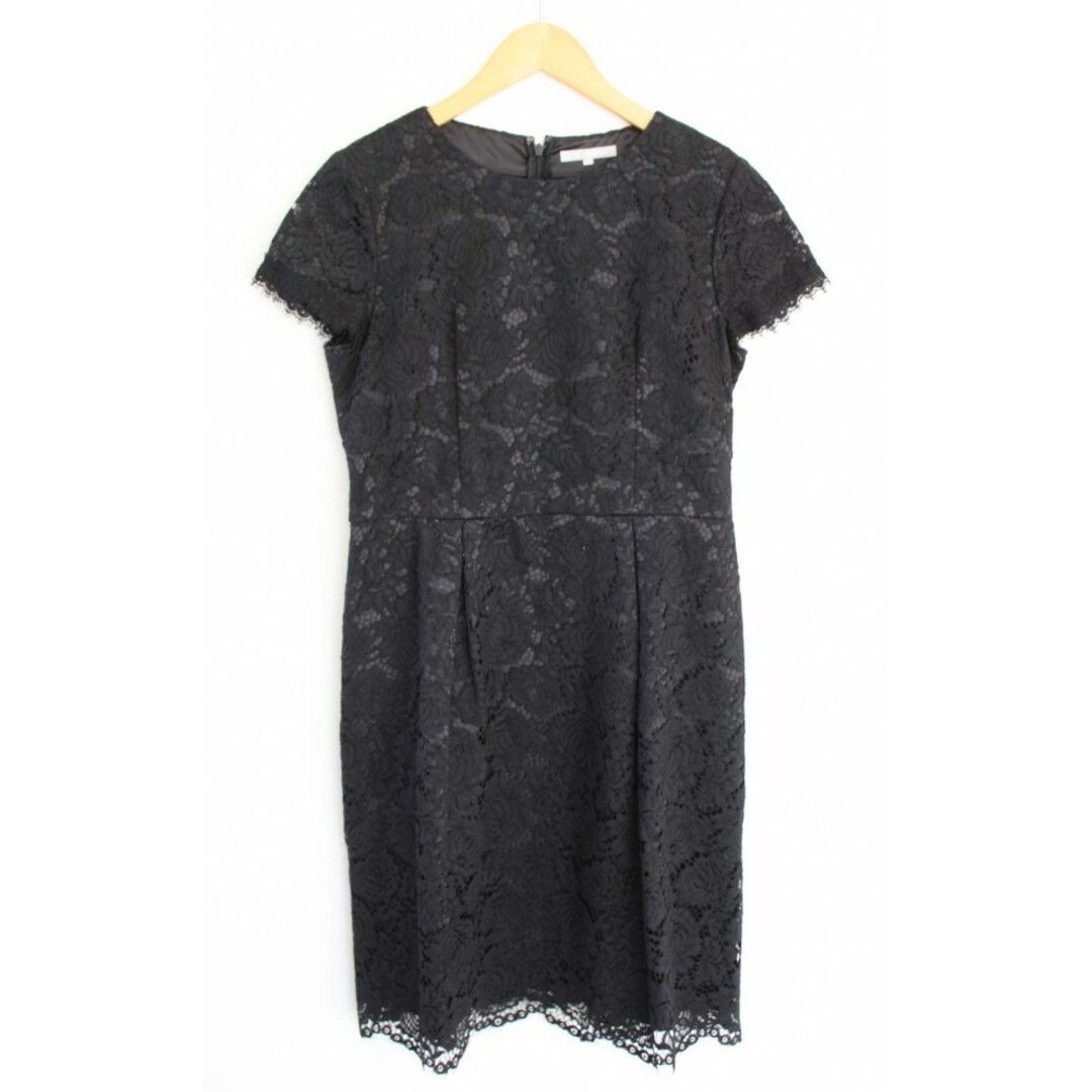 23区 - 23区 レースワンピース 40 レディース ブラック/黒【中古 23区 - 23区 レースワンピース 40 レディース ブラック/黒【中古