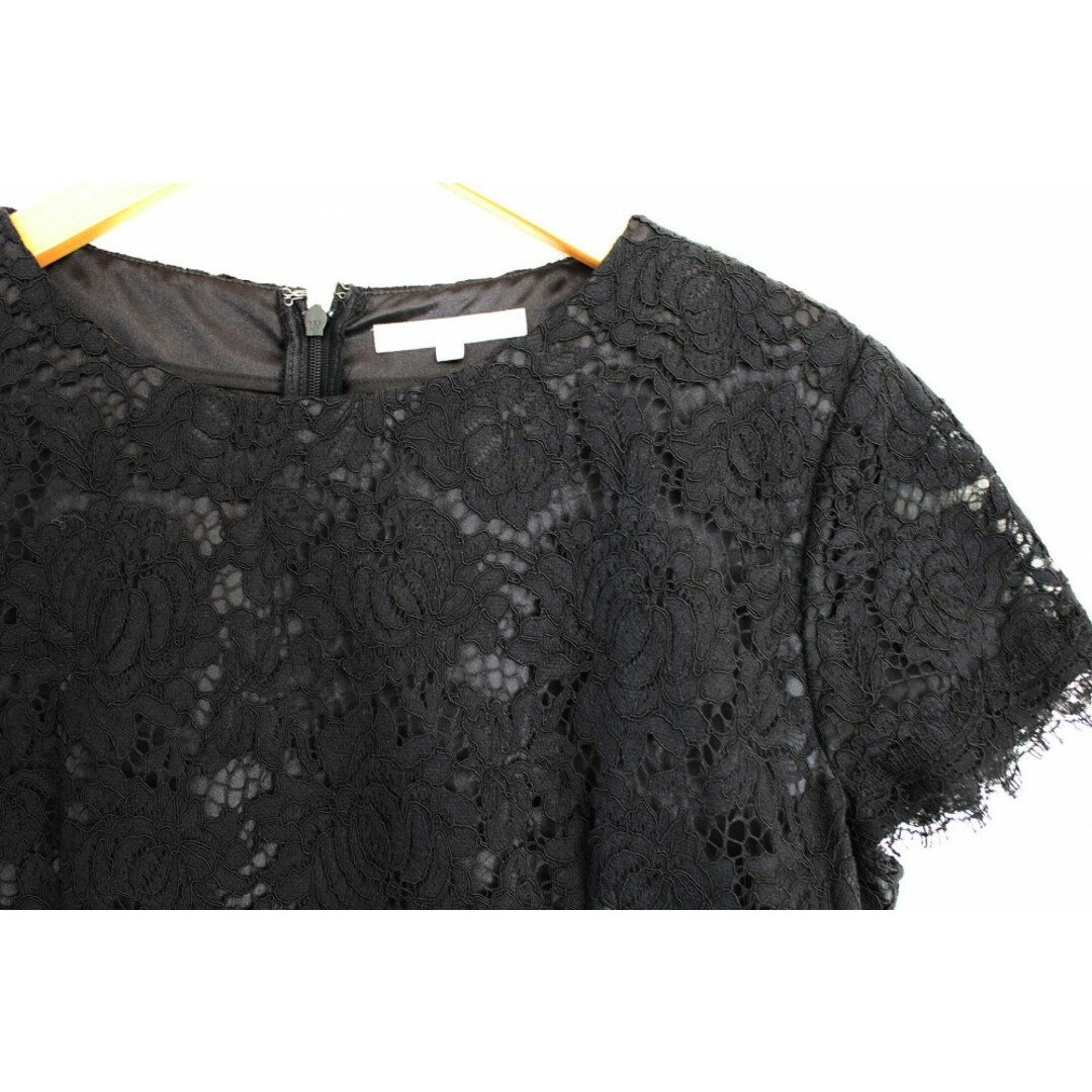 23区 - 23区 レースワンピース 40 レディース ブラック/黒【中古 23区 - 23区 レースワンピース 40 レディース ブラック/黒【中古