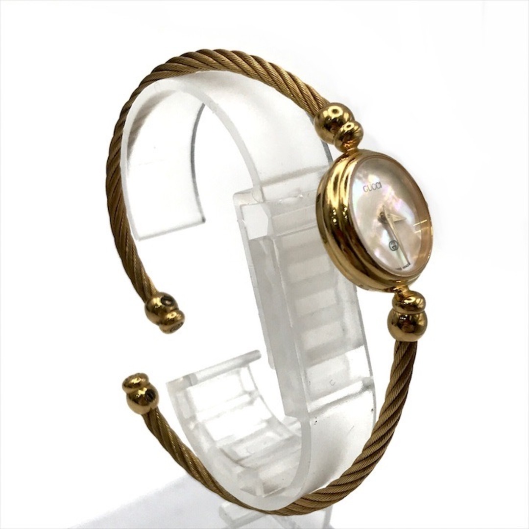 GUCCI - 良品 GUCCI グッチ 2700.2.L クオーツ シェル文字盤 GUCCI - 良品 GUCCI グッチ 2700.2.L クオーツ シェル文字盤