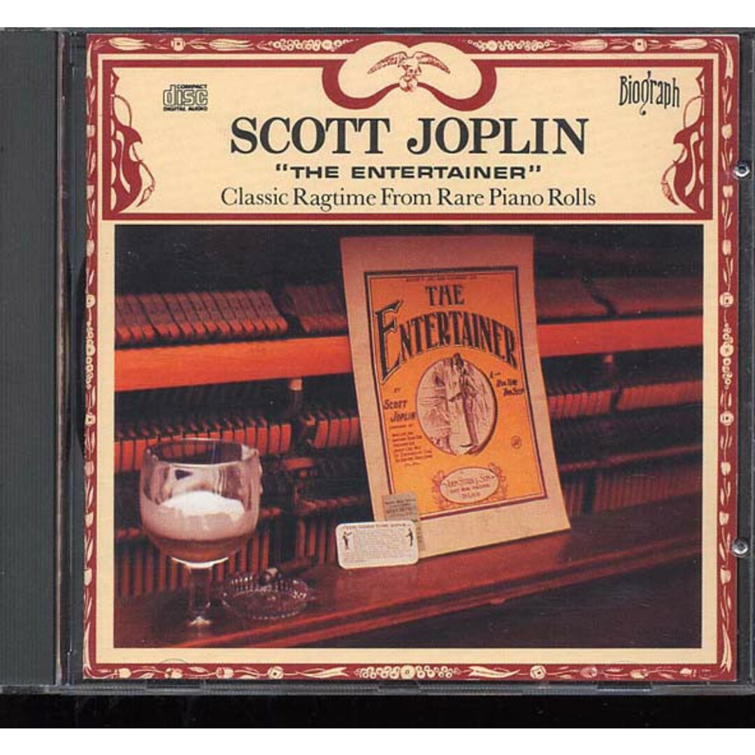 米CD Scott Joplin The Entertainer BCD101 Biograph 未開封 /00110 エンタメ/ホビーのCD(ジャズ)の商品写真
