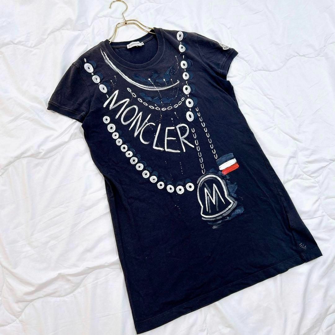 MONCLER - MONCLER モンクレール カットソー チュニック MONCLER - MONCLER モンクレール カットソー チュニック