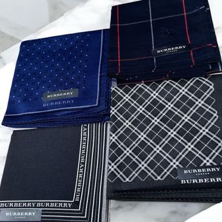 BURBERRY - 新品未使用 バーバリー ハンカチセット 箱付きの通販 BURBERRY - 新品未使用 バーバリー ハンカチセット 箱付きの通販