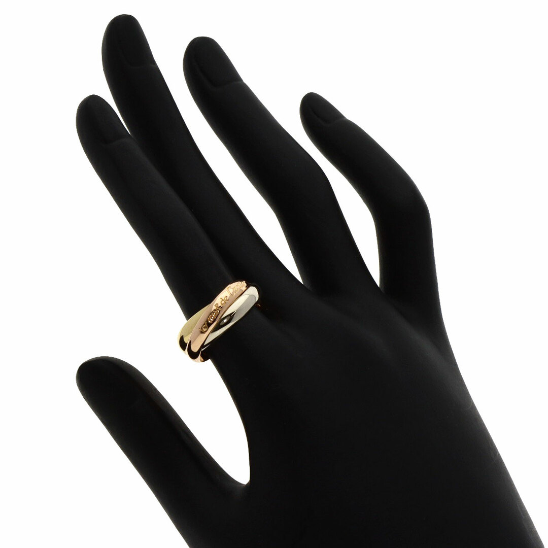 Cartier - CARTIER トリニティ #51 リング・指輪 K18WG K18YG Cartier - CARTIER トリニティ #51 リング・指輪 K18WG K18YG