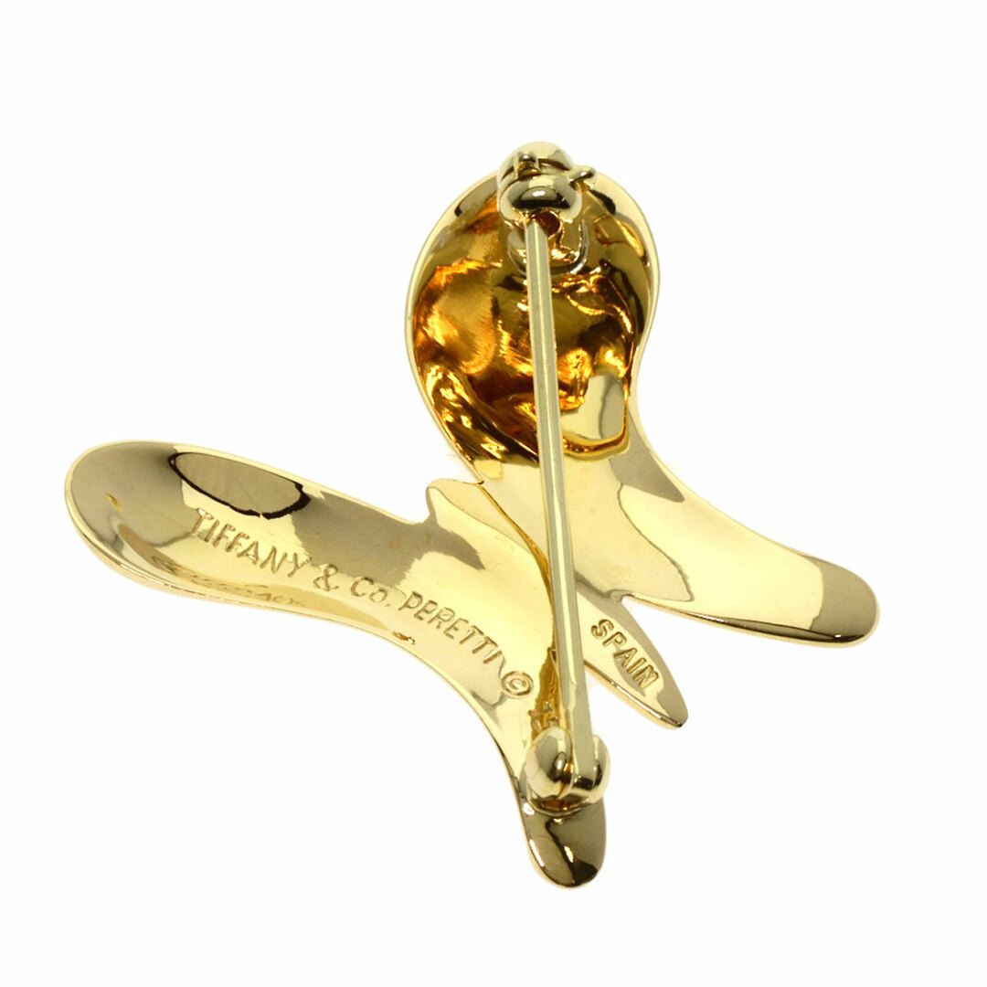 Tiffany & Co. - TIFFANY&Co. バタフライ ブローチ K18YG Tiffany & Co. - TIFFANY&Co. バタフライ ブローチ K18YG