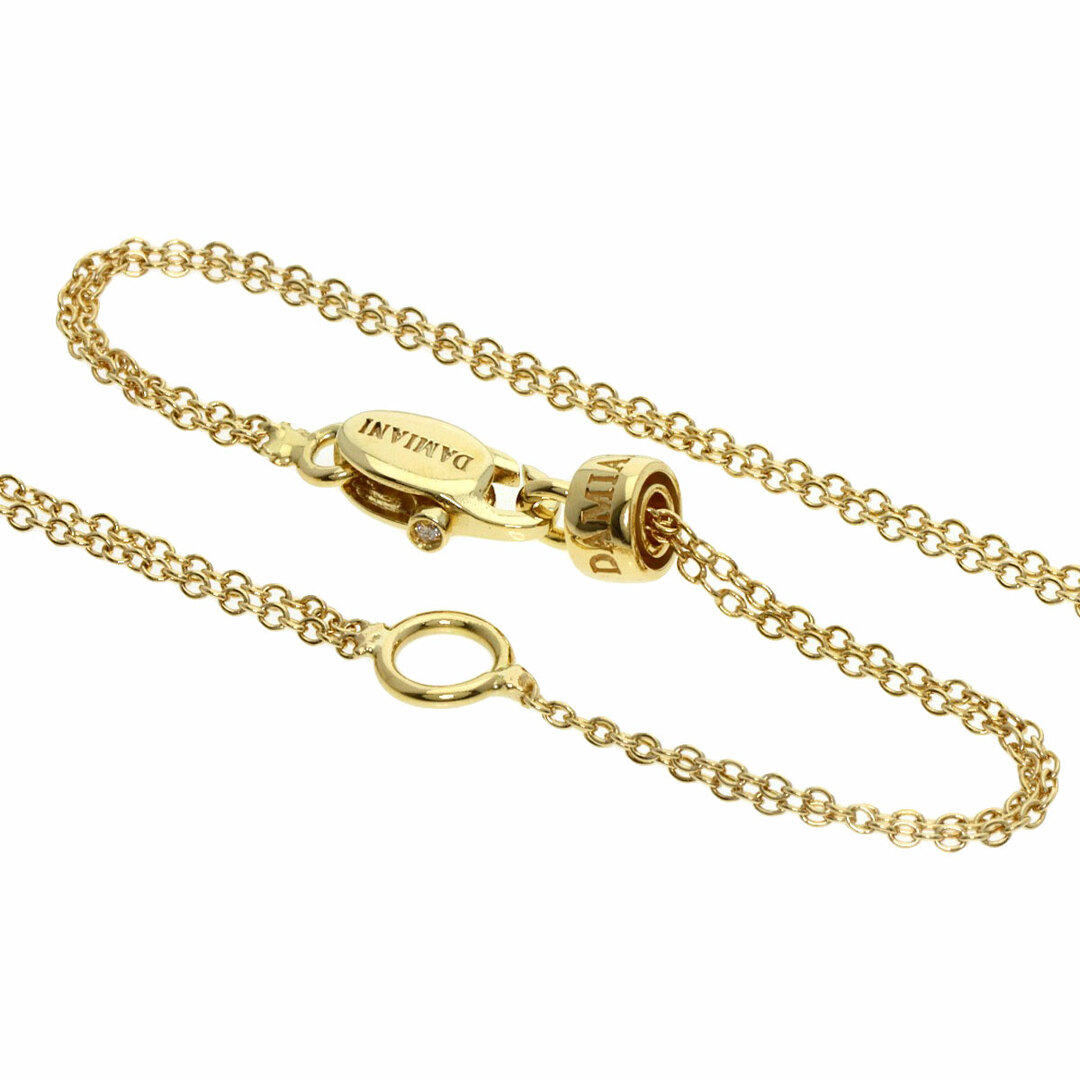 Damiani - Damiani Dサイド Wチェーン ダイヤモンド ネックレス Damiani - Damiani Dサイド Wチェーン ダイヤモンド ネックレス