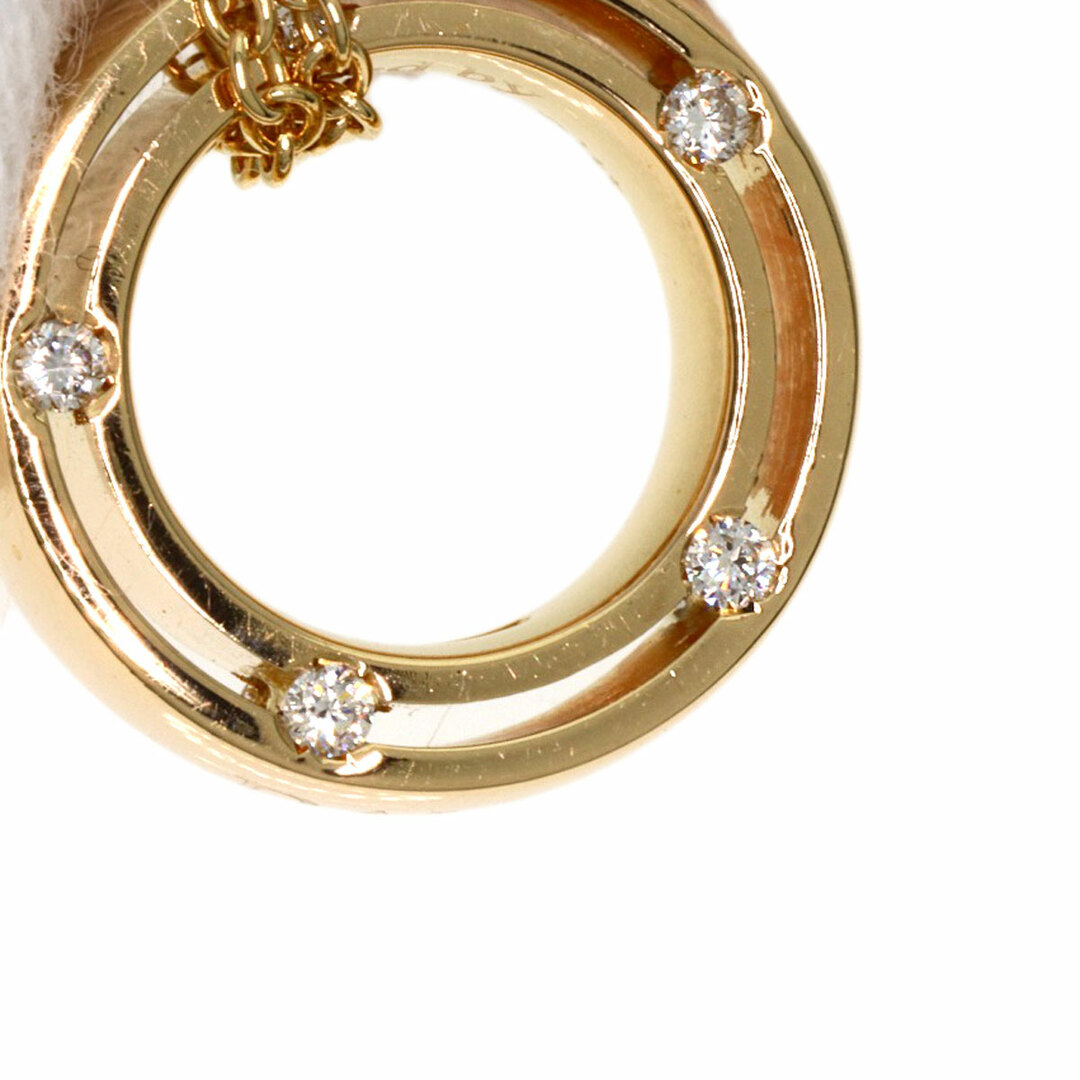 Damiani - Damiani Dサイド Wチェーン ダイヤモンド ネックレス Damiani - Damiani Dサイド Wチェーン ダイヤモンド ネックレス