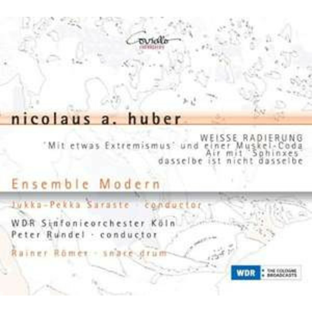 独CD Nicolaus Huber N, Jukka-Pekka Saraste, Peter Rundel, WDR Sinfonieorchester K ln, WDR Sinfonieorchester K?ln, Nicolaus A. Huber エンタメ/ホビーのCD(クラシック)の商品写真