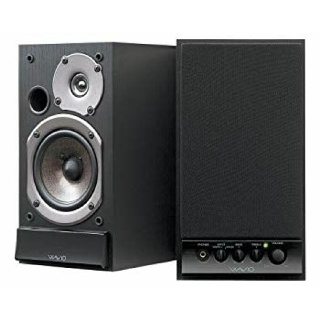 ONKYO GX-D90 アンプ内蔵スピーカー WAVIO/ハイレゾ対応 ブラック GX-D90(B) cm3dmju スマホ/家電/カメラのオーディオ機器(スピーカー)の商品写真