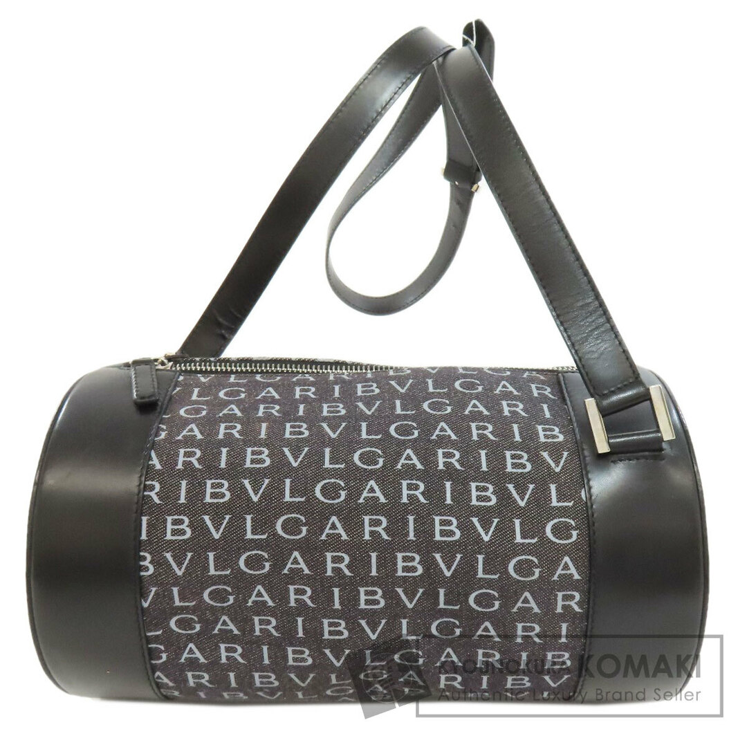 BVLGARI - BVLGARI ロゴマニア ショルダーバッグ キャンバス BVLGARI - BVLGARI ロゴマニア ショルダーバッグ キャンバス