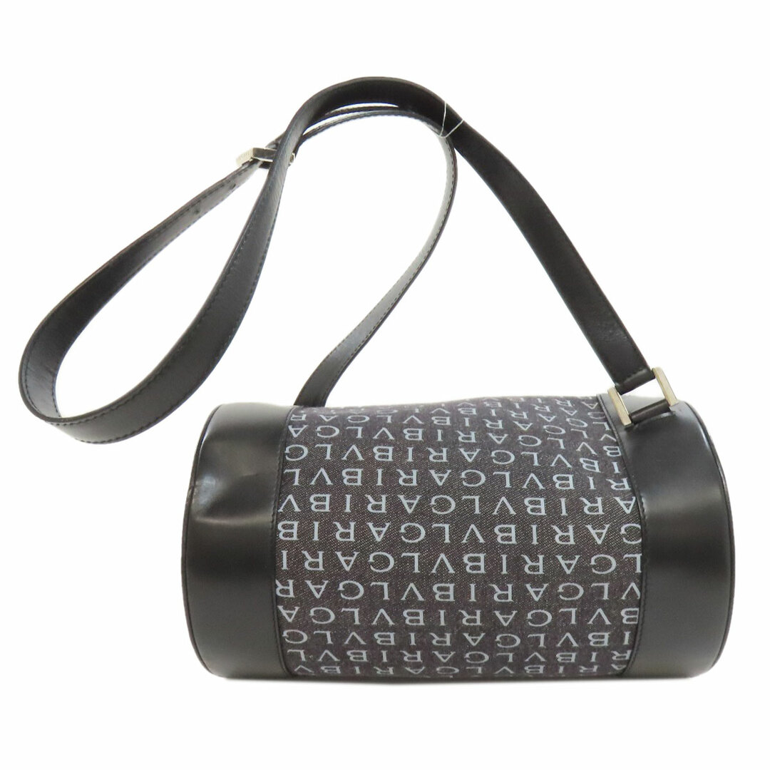 BVLGARI - BVLGARI ロゴマニア ショルダーバッグ キャンバス BVLGARI - BVLGARI ロゴマニア ショルダーバッグ キャンバス