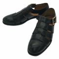 Jalan Sriwijaya / ジャランスリワヤ | Bali LEATHER SOLE グルカ サンダル | 5 1/2 | ブラック | レディース