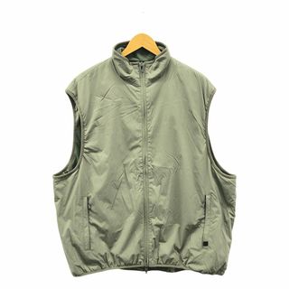 【美品】  DAIWA PIER39 / ダイワピアサーティンナイン | 2023AW | TECH REVERSIBLE MIL ECWCS STAND VEST / リバーシブル フリース ミリタリー ベスト | XL | WOLF GRAY | メンズ(ベスト)