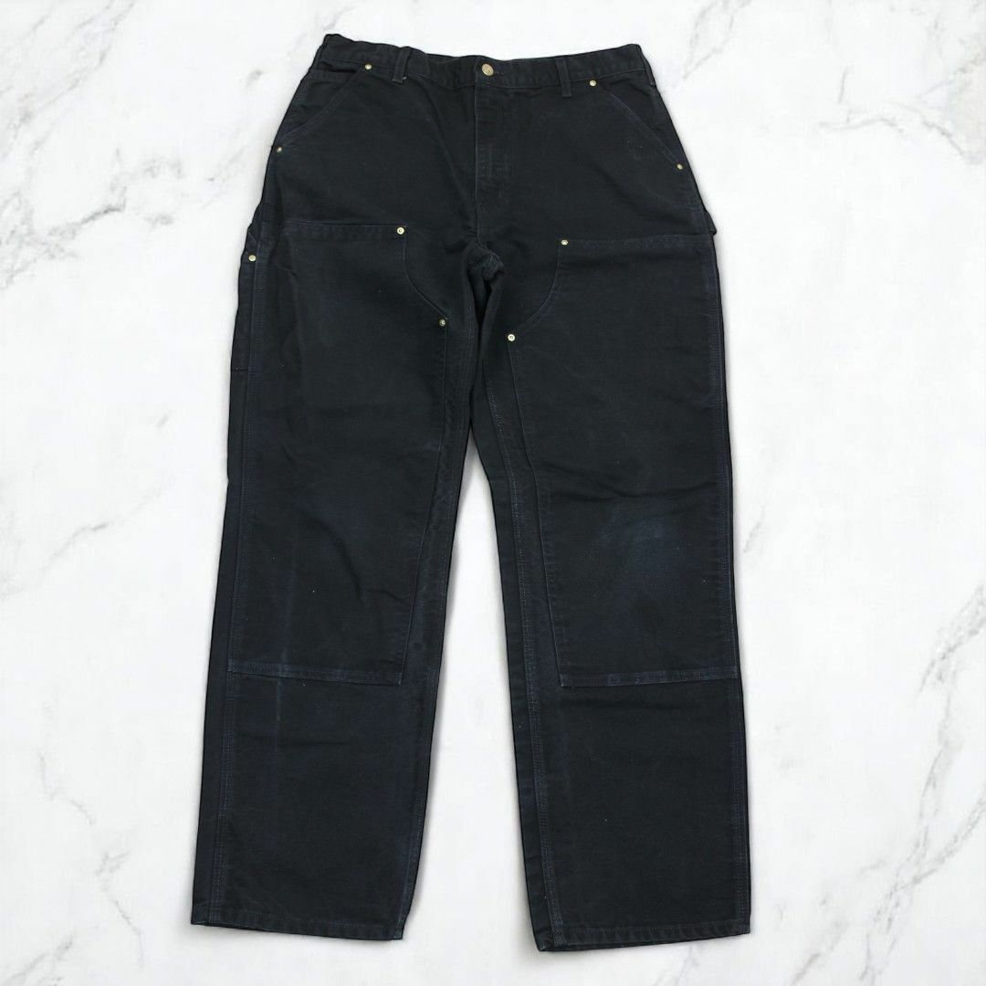 carhartt - 古着 USA製 CARHARTT W36×L32 B01 DOUBLE KNEE BLK carhartt - 古着 USA製 CARHARTT W36×L32 B01 DOUBLE KNEE BLK