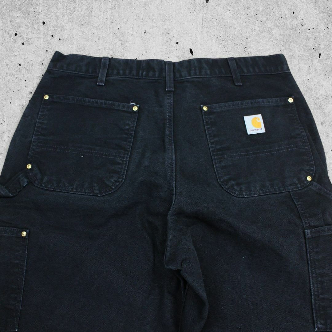 carhartt - 古着 USA製 CARHARTT W36×L32 B01 DOUBLE KNEE BLK carhartt - 古着 USA製 CARHARTT W36×L32 B01 DOUBLE KNEE BLK
