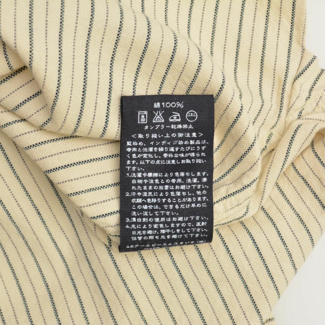 45R - 【45rpm/45R】ノーカラー ストライプ長袖ワンピースの通販 45R - 【45rpm/45R】ノーカラー ストライプ長袖ワンピースの通販