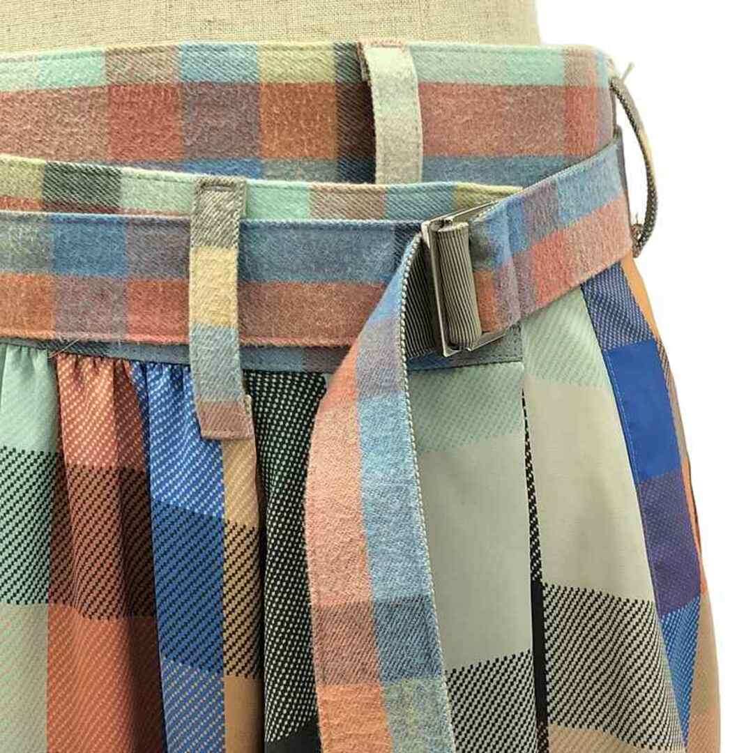sacai - sacai / サカイ | Patchwork Plaid Skirt チェック 異 sacai - sacai / サカイ | Patchwork Plaid Skirt チェック 異