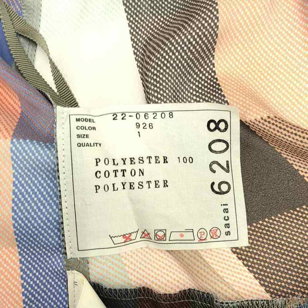 sacai - sacai / サカイ | Patchwork Plaid Skirt チェック 異 sacai - sacai / サカイ | Patchwork Plaid Skirt チェック 異