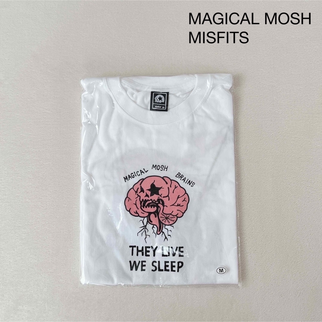 MAGICAL MOSH MISFITS(マジカルモッシュミスフィッツ)のマジカルモッシュミスフィッツ Tシャツ 半袖 新品未使用 白 メンズのトップス(Tシャツ/カットソー(半袖/袖なし))の商品写真