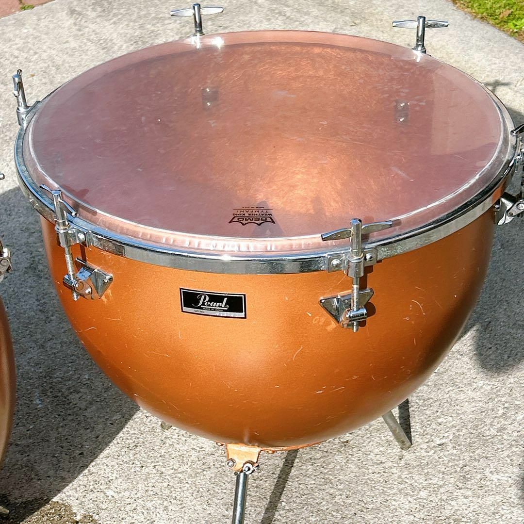 Pearl ティンパニ 2個セット 打楽器の通販 by 1月28日〜2月1日 Pearl ティンパニ 2個セット 打楽器の通販 by 1月28日〜2月1日