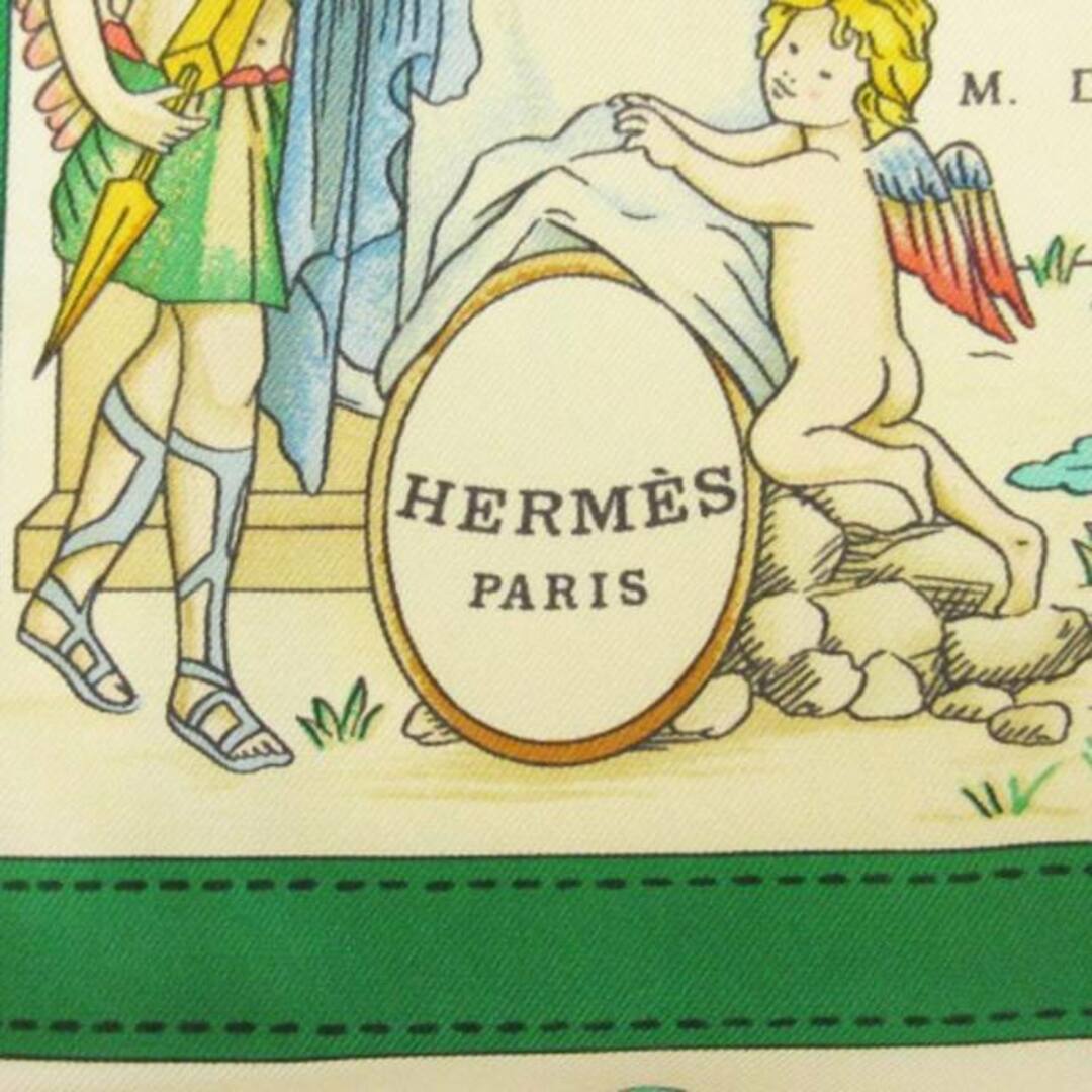 HERMES - エルメス 現代市民の服装 カレ 90 スカーフ 総柄 HERMES - エルメス 現代市民の服装 カレ 90 スカーフ 総柄