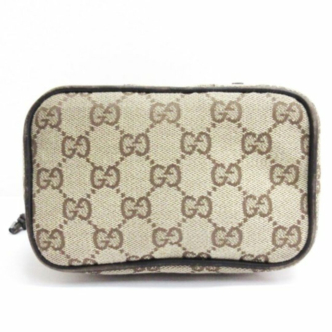 GUCCI - グッチ GGキャンバス 巾着 ポーチ ミニハンドバッグ GUCCI - グッチ GGキャンバス 巾着 ポーチ ミニハンドバッグ
